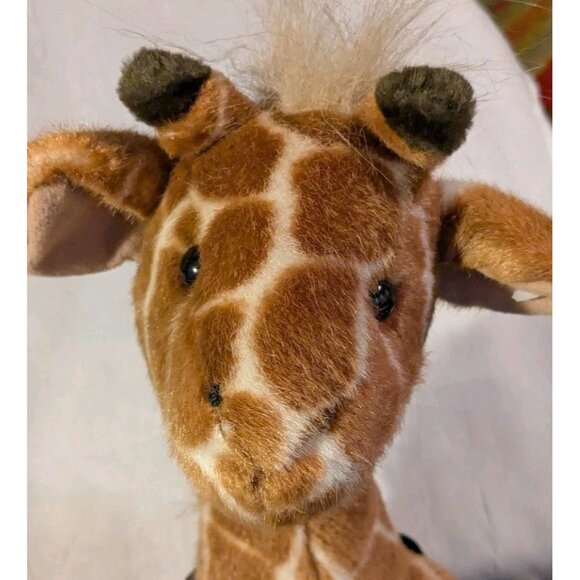 Mango Teddy Bear Plush Giraffe Bag Wild Game Pals Zippered Co Big Stuffed Animal - Picture 3 of 16